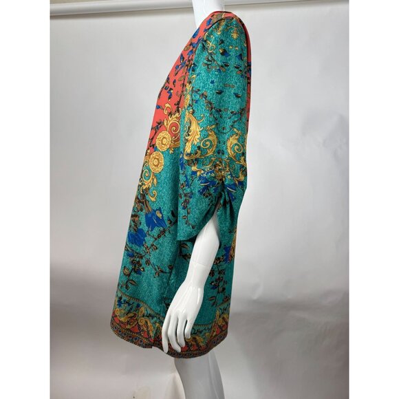 Urban CoCo Womens Boho Printed Tunic Size XL Polyester & Spandex Multicolor With - Picture 9 of 16